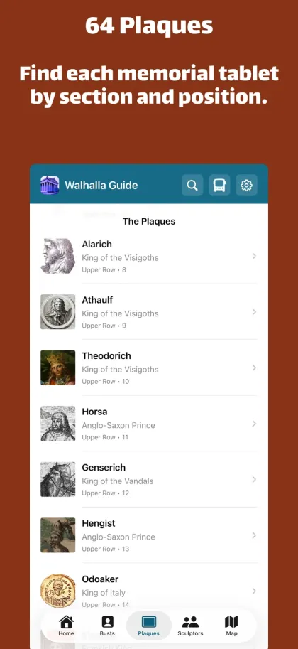 Walhalla Guide plaque list